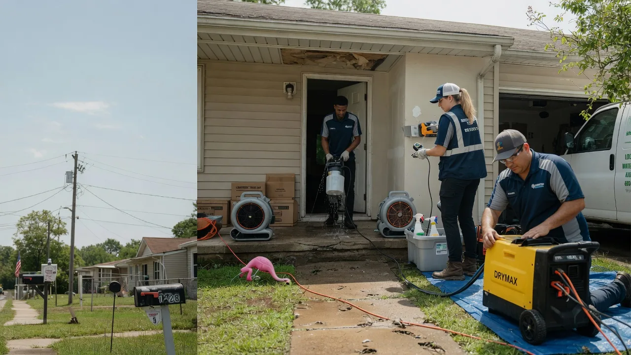 Storm Damage Water Removal in Monmouth, IA near me